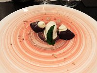 DSCN7203  Ritterhof: Nachspeise Duett von Kastanie